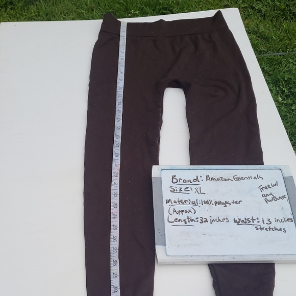 Amazon Essentials Kids Dark Brown Leggings - Picture 1 of 4